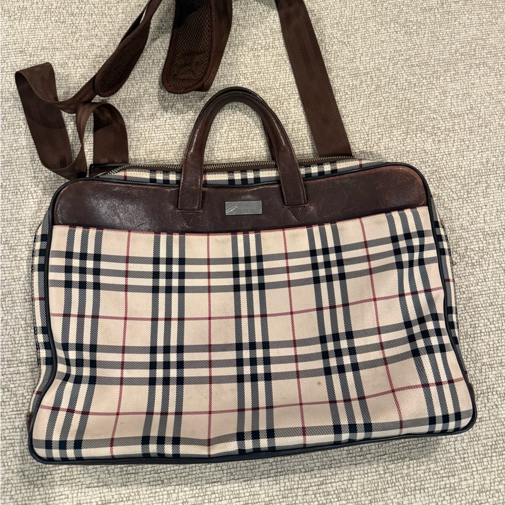 Classic Checkered Burberry Bag